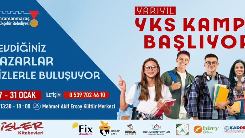 Büyükşehir’in YKS Kampı Gençleri Bekliyor!