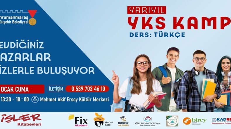 Büyükşehir’in YKS Kampı Türkçe Dersiyle Final Yapacak.