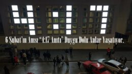 6 Şubat’ın Anısı “4:17 Anıtı” Duygu Dolu Anlar Yaşatıyor.