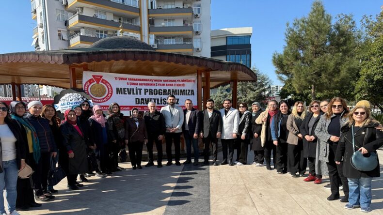 Adana’da 6 Şubat Şehitleri anıldı.