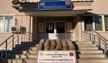 Kahramanmaraş İl Emniyet Müdürlüğünden 1 Haftalık Operasyonel faaliyet duyurusu.