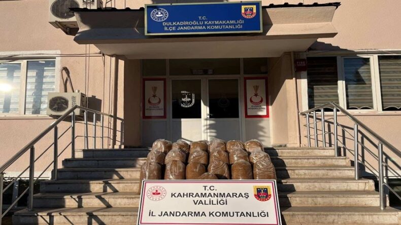 Kahramanmaraş İl Emniyet Müdürlüğünden 1 Haftalık Operasyonel faaliyet duyurusu.