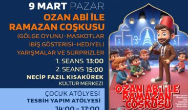 Ramazan Neşesi NFK’da; Haydi Çocuklar Büyükşehir’in Etkinliklerine.