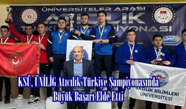 KSÜ, ÜNİLİG Atıcılık Türkiye Şampiyonasında Büyük Başarı Elde Etti.