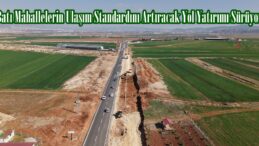 Batı Mahallelerin Ulaşım Standardını Artıracak Yol Yatırımı Sürüyor.