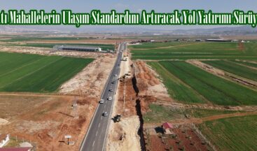 Batı Mahallelerin Ulaşım Standardını Artıracak Yol Yatırımı Sürüyor.