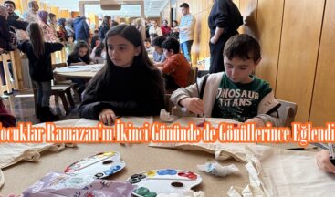 Çocuklar Ramazan’ın İkinci Gününde de Gönüllerince Eğlendi.
