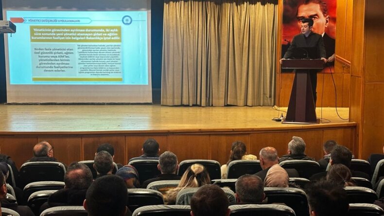 KAAN UYGULAMASI KAPSAMINDA EĞİTİM VE BİLGİLENDİRME TOPLANTISI.