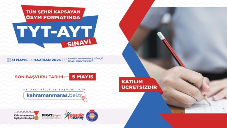 Büyükşehir’den Gençlere YKS Provası.