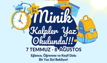 Onikişubat Belediyesi’nin ‘Minik Kalpler Yaz Okulu’na başvurular başlıyor.