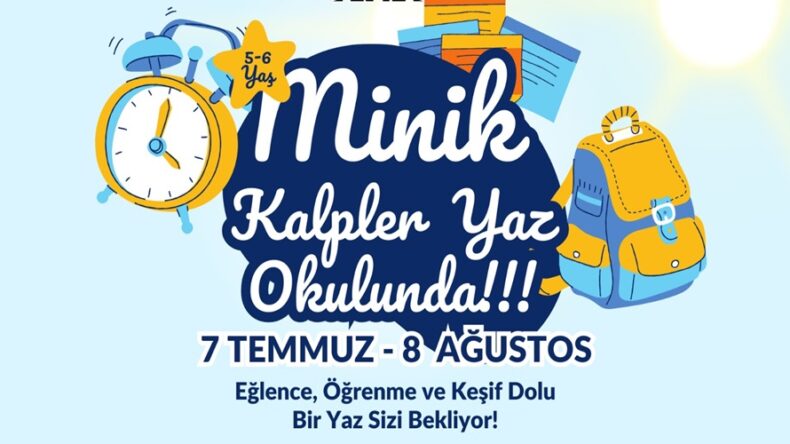 Onikişubat Belediyesi’nin ‘Minik Kalpler Yaz Okulu’na başvurular başlıyor.