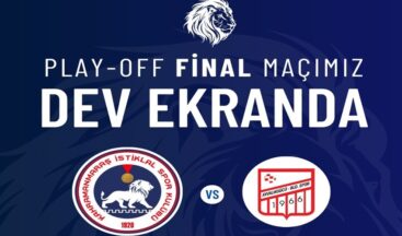 Büyükşehir, İstiklalspor’un Final Müsabakasını Dev Ekranda Sporseverlerle Buluşturacak.