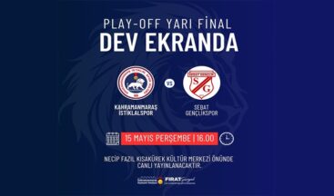 Büyükşehir, İstiklalspor’un Yarı Final Mücadelesini Dev Ekranda Sporseverlerle Buluşturacak.