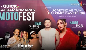 Onikişubat Belediyesi’nin katkılarıyla Kahramanmaraş Motofest başlıyor.