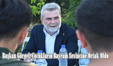 Başkan Görgel, Çocukların Bayram Sevincine Ortak Oldu.