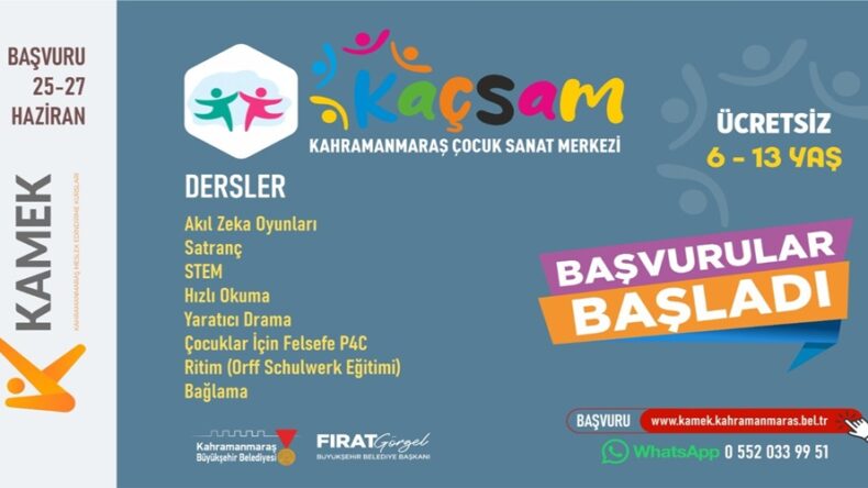 Haydi Çocuklar, Yaz Tatilini KAÇSAM’da Değerlendirmeye!