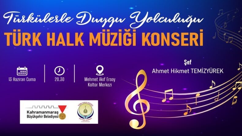 Müzikseverler Türkülerle Duygu Dolu Bir Yolculuğa Çıkacak.