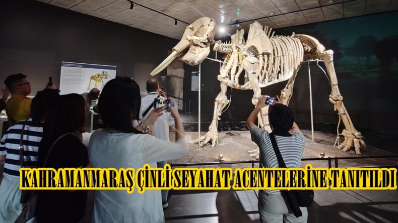 KAHRAMANMARAŞ ÇİNLİ SEYAHAT ACENTELERİNE TANITILDI.