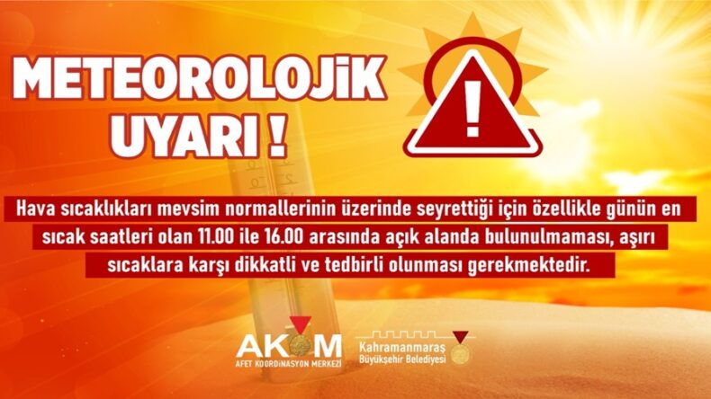 Vatandaşların Dikkatine! Termometreler 46 Dereceyi Gösterecek.