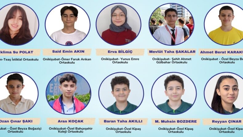 Kahramanmaraş’tan LGS’de Büyük Başarı: 10 Öğrenci 500 Tam Puanla Türkiye Birinciliği!