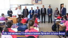 TKDK Kahramanmaraş İl Koordinatörlüğünden Öğrencilere Kırtasiye Desteği.