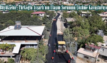 Büyükşehir, Türkoğlu Avşarlı’nın Ulaşım Sorununu Çözüme Kavuşturuyor.