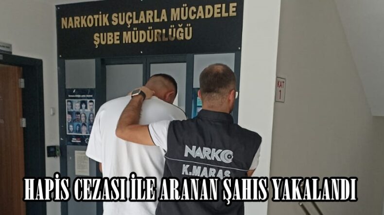 HAPİS CEZASI İLE ARANAN ŞAHIS YAKALANDI.