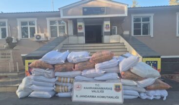 Jandarma 1.000 Kg Kıyılmış Tütün ele geçirdi.