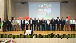 “Filistin Dünyanın Neresinde?” Konferansı KSÜ’de Gerçekleştirildi.