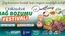 Ömür Akkor ve Sinem Özler’in katılımıyla Onikişubat Bağ Bozumu Festivali başlıyor.