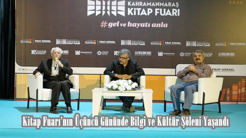 Kitap Fuarı’nın Üçüncü Gününde Bilgi ve Kültür Şöleni Yaşandı.