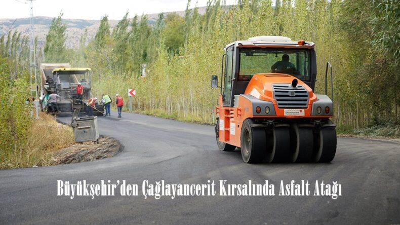 Büyükşehir’den Çağlayancerit Kırsalında Asfalt Atağı.