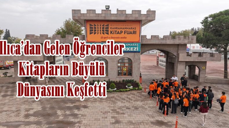 Ilıca’dan Gelen Öğrenciler Kitapların Büyülü Dünyasını Keşfetti.