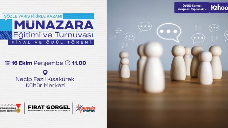 Büyükşehir’in Ödüllü Münazara Turnuvasında Final Heyecanı.