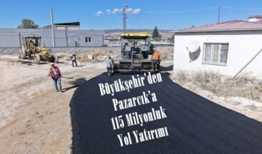 Büyükşehir’den Pazarcık’a 115 Milyonluk Yol Yatırımı.
