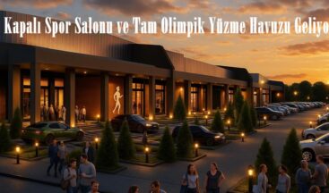 Kapalı Spor Salonu ve Tam Olimpik Yüzme Havuzu Geliyor.