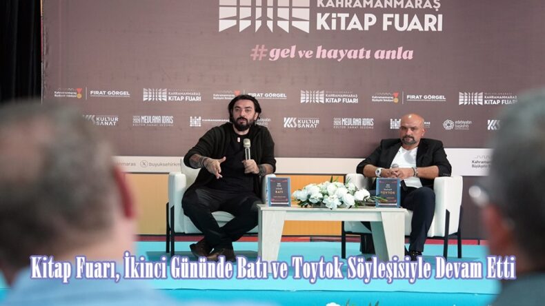 Kitap Fuarı, İkinci Gününde Batı ve Toytok Söyleşisiyle Devam Etti.