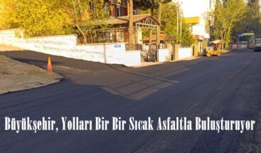 Büyükşehir, Yolları Bir Bir Sıcak Asfaltla Buluşturuyor.
