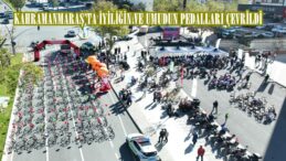 KAHRAMANMARAŞ’TA İYİLİĞİN VE UMUDUN PEDALLARI ÇEVRİLDİ.