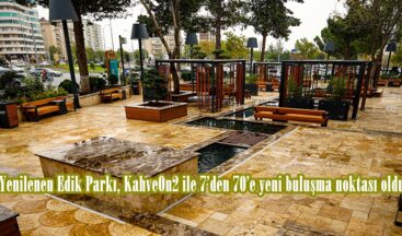 Yenilenen Edik Parkı, KahveOn2 ile 7’den 70’e yeni buluşma noktası oldu.