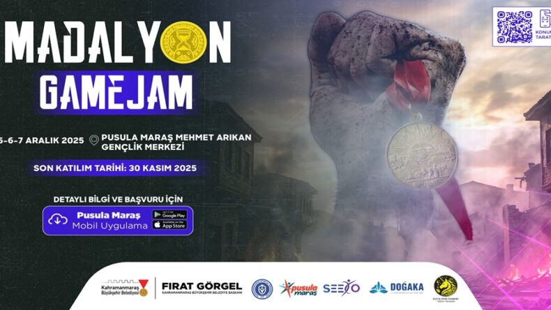 Büyükşehir’in Gençlere Özel “Madalyon Game Jam” Etkinliğine Başvuruları Başladı.