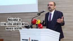 Onikişubat’ın 14 bin yıllık kültürel mirası masaya yatırıldı.