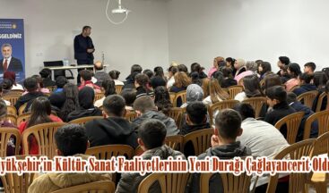 Büyükşehir’in Kültür Sanat Faaliyetlerinin Yeni Durağı Çağlayancerit Oldu.