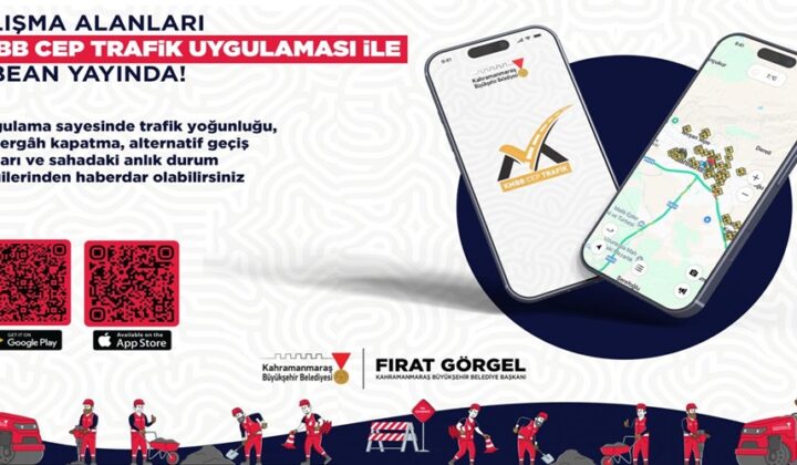 Tüm Yol ve Çalışma Bilgileri Bu Uygulamada; “KMBB Cep Trafik”