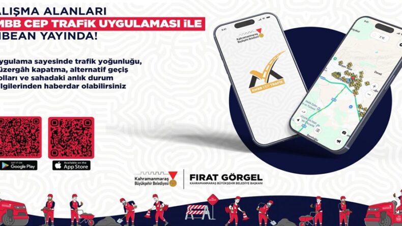 Tüm Yol ve Çalışma Bilgileri Bu Uygulamada; “KMBB Cep Trafik”