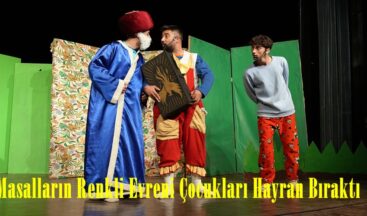 Masalların Renkli Evreni Çocukları Hayran Bıraktı.