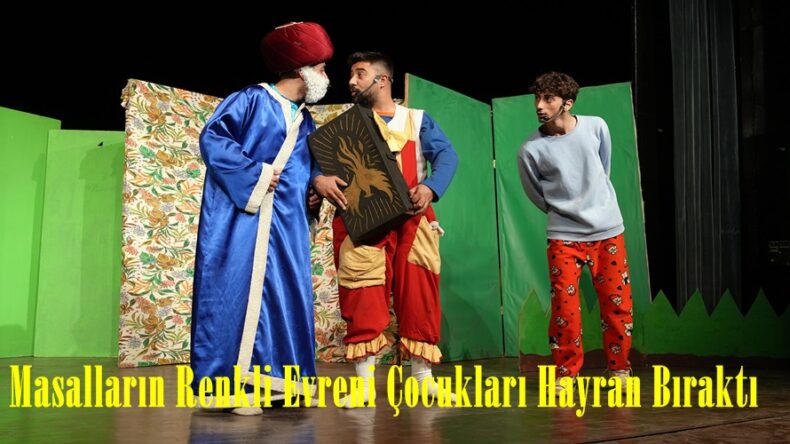 Masalların Renkli Evreni Çocukları Hayran Bıraktı.