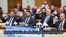 Büyükşehir’de Yılın Son Meclis Toplantısı Gerçekleştirildi.