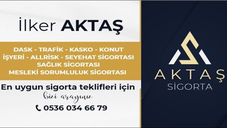 Aktaş Sigorta Türkoğlu’nda hizmete başladı.