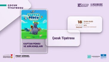 Kaptan Pengu ve Arkadaşları, Miniklerle Buluşmaya Geliyor.